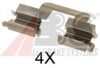 VAG 1K0615231B Accessory Kit, disc brake pads